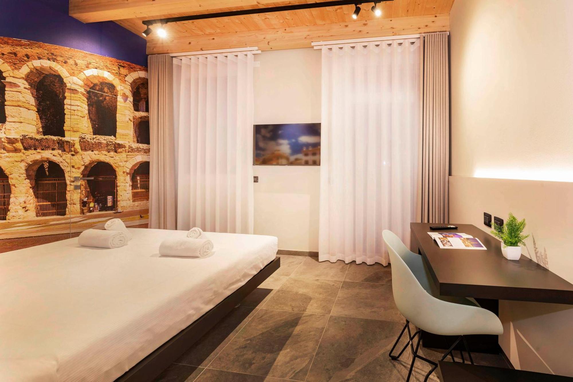 Italianflat - Verona'S River, Free Parking For Car & Bike, Nature, Relax Ruang foto
